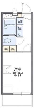 レオパレス江口橋の物件間取画像